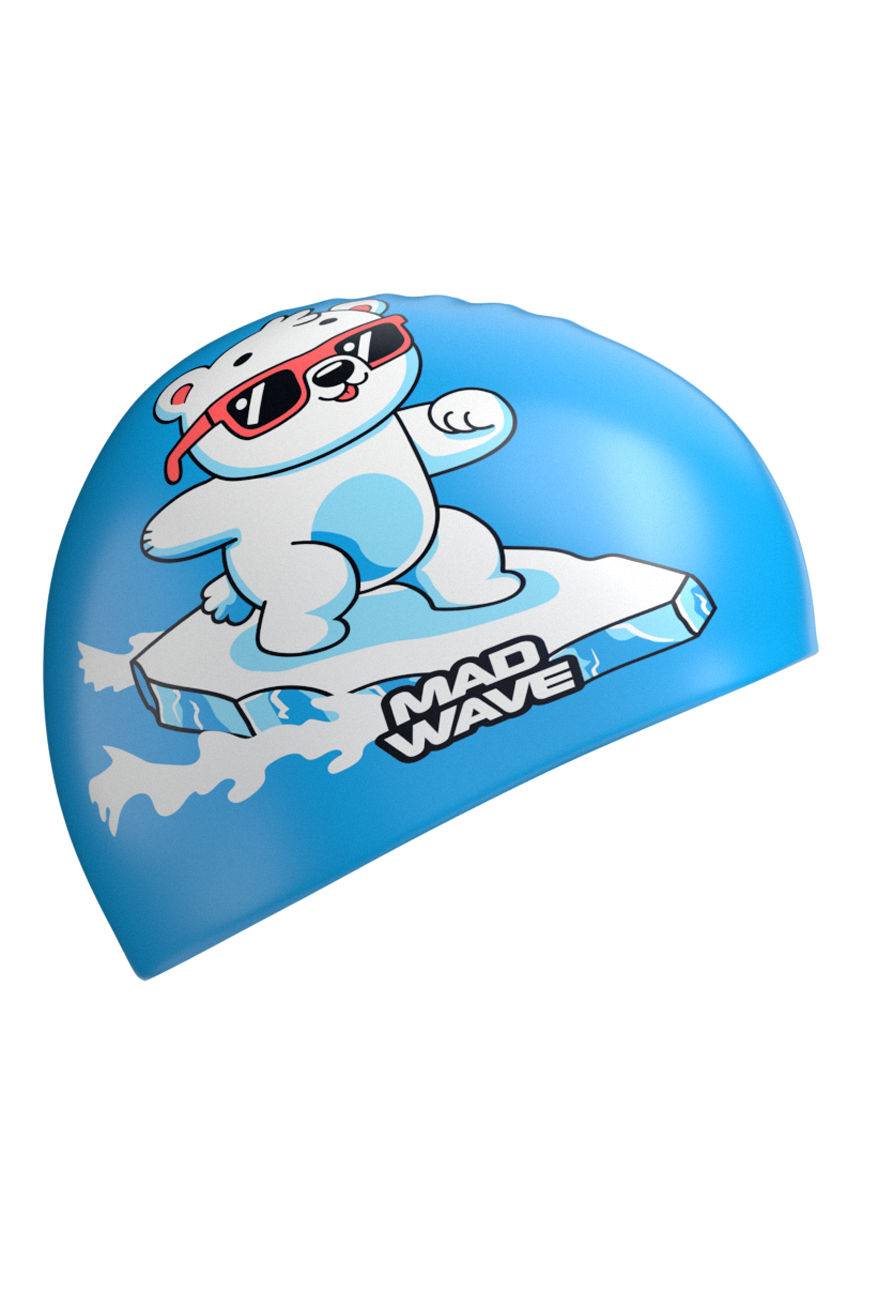 Шапочка для плавания Madwave Bear Junior