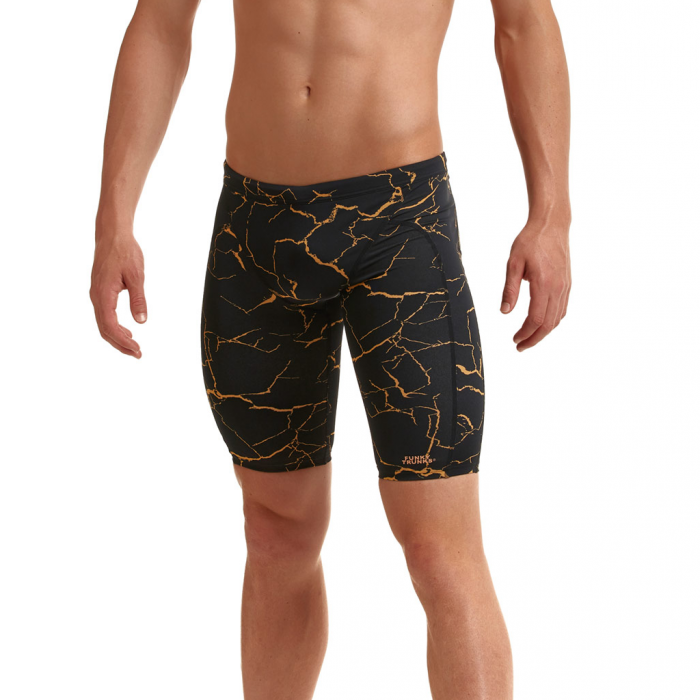 Плавки мужские джаммеры Funky Trunks Cracked Gold Jammers Mens