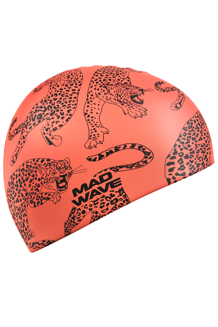 Шапочка для плавания Madwave Leopard