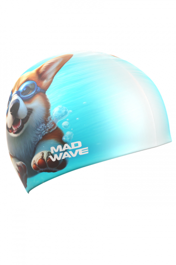 Шапочка для плавания Madwave Corgi HQ