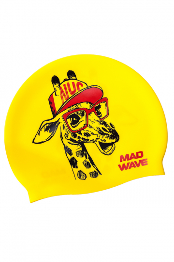Шапочка для плавания Madwave GIRAFFE Junior