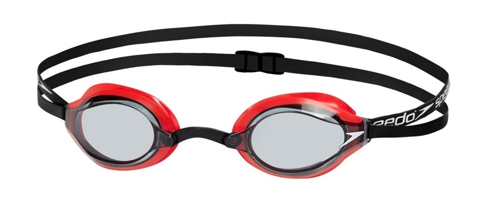 Очки для плавания Speedo Fastskin Speedsocket 2 красный черный