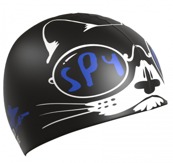 Шапочка для плавания Madwave  SPY CAT Junior