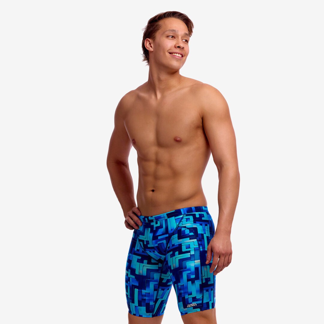 Плавки мужские джаммеры Funky Trunks You Blued Mens