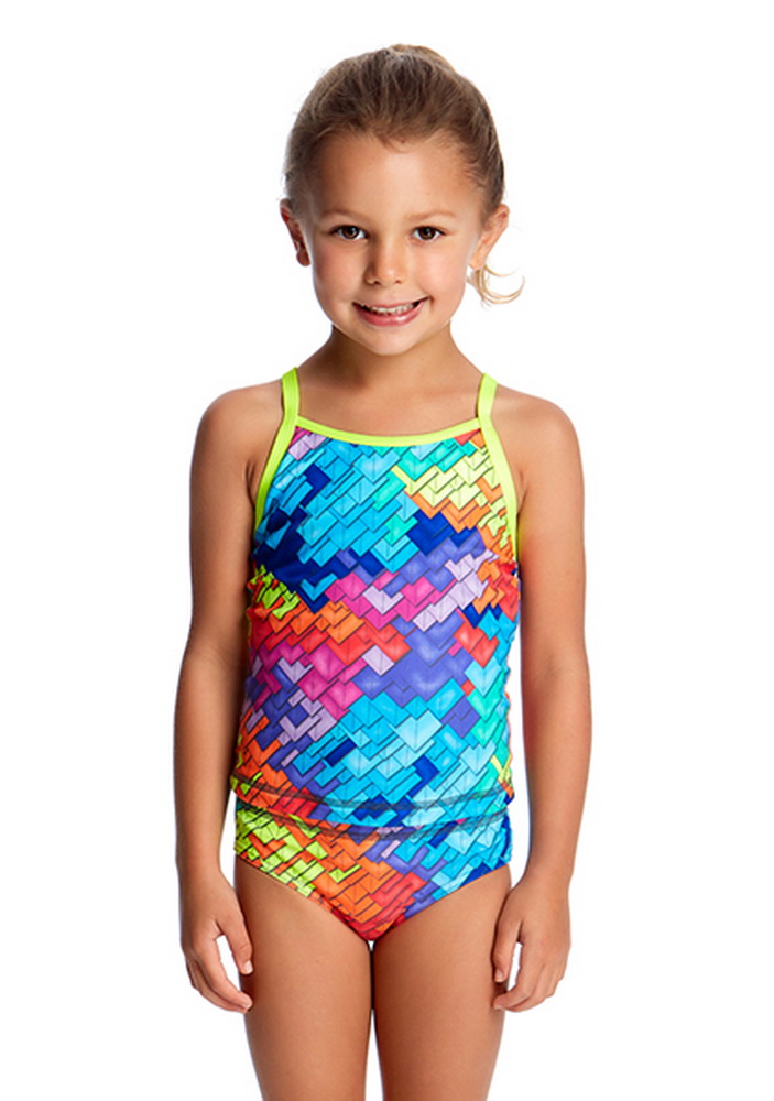Купальник Funkita Printed Tankini&Brief Layer Cake Toddlers