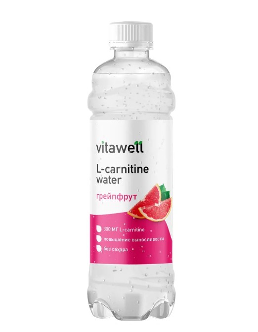 Напиток спортивный L-CARNITINE WATER VITA WELL