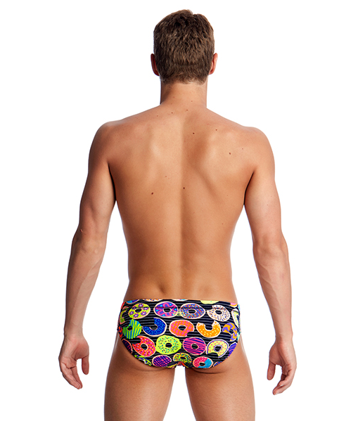 Плавки Funky Trunks Dunking Donuts Briefs Mens_1