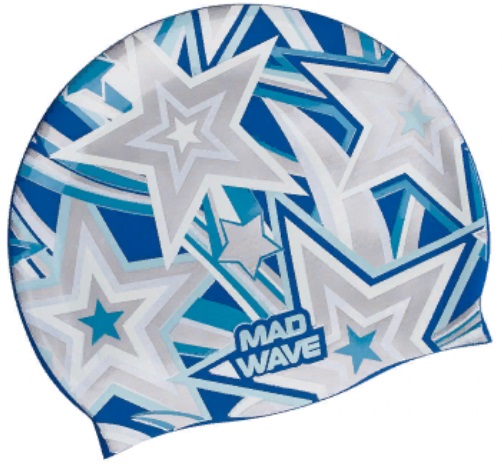 Шапочка для плавания Madwave STELLA серый