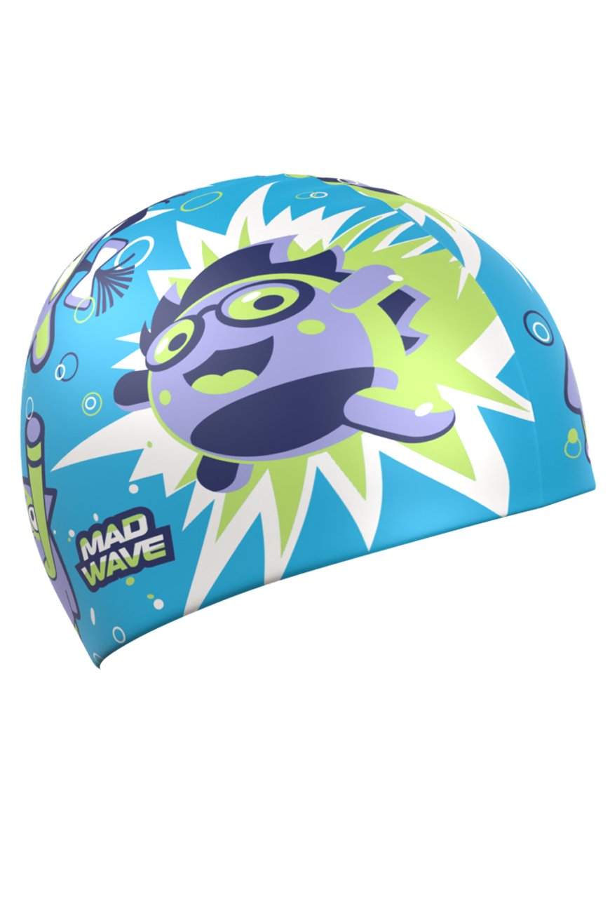 Шапочка для плавания Madwave Mad Bubble cap Junior