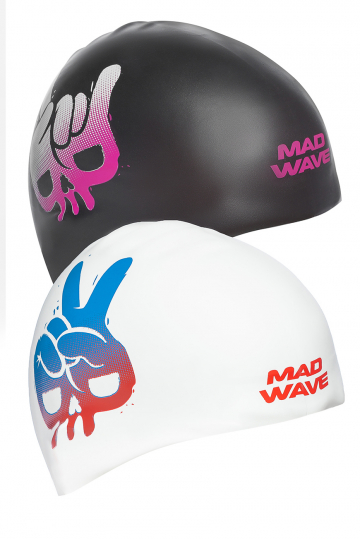 Шапочка для плавания Madwave NOT PERFECT reversible
