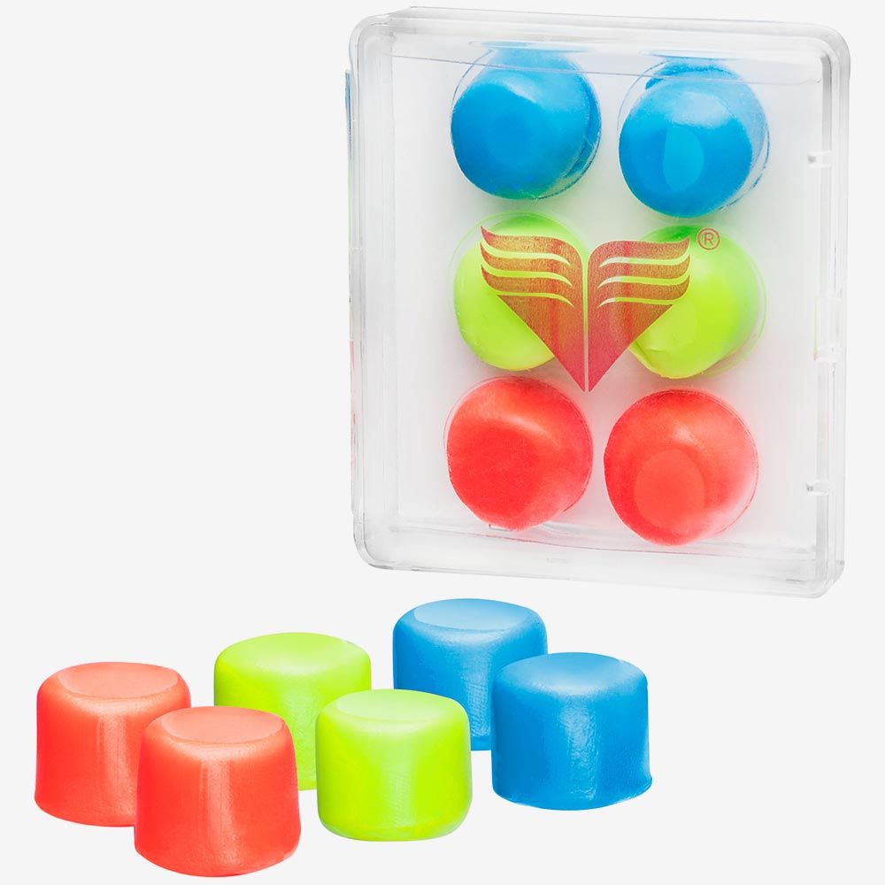 Беруши TYR Youth Multi-Colored Silicone Ear Plugs