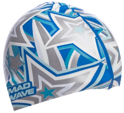 Шапочка для плавания Madwave STELLA серый_1