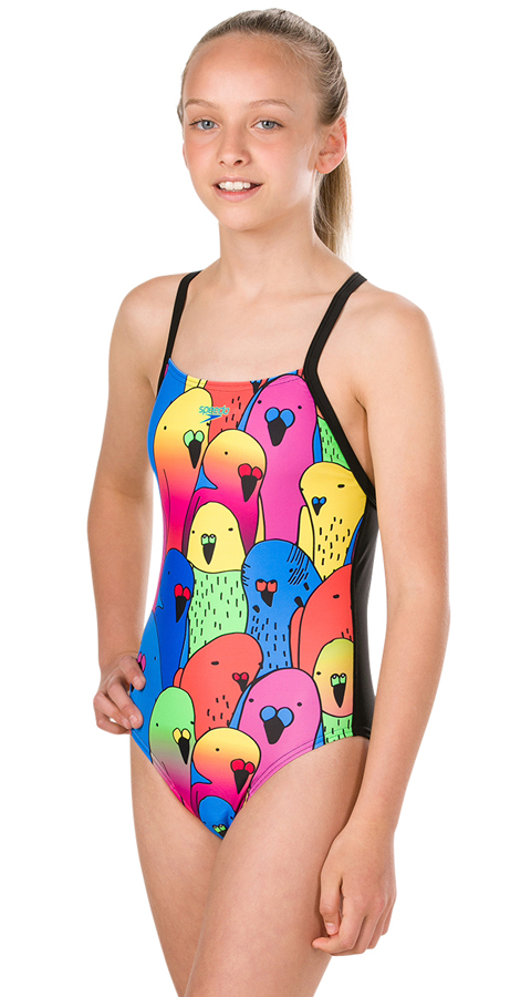 Купальник Speedo GlowPop Placement Digital Crossback
