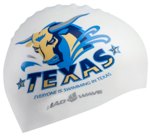 Силиконовая шапочка TEXAS белый_1